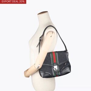 Vintage ] Gucci ] Treasure Flap Shoulder Bag chain is still in bag